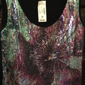 Sequin tank